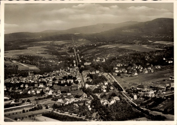 Postcard Bad Soden am Taunus Hessen, aerial photograph