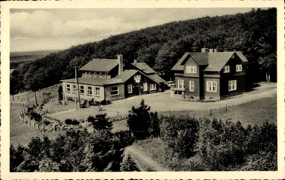 Ak Breungeshain Schotten in Hessen, Hoherodskopf, Berggasthof, VHC