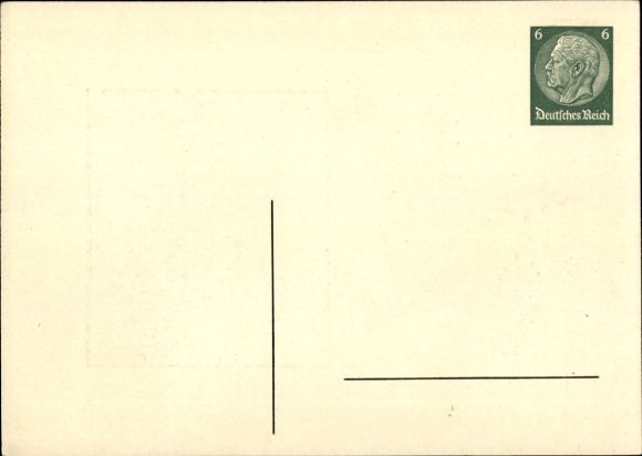 Papeteria pocztowa KP GS DR PP 127 C4, 39. Niemieckie Święto Filatelistów Aschersleben 1933