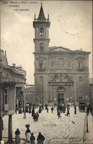 Ansichtkaart Oviedo Asturië Spanje, San Isidoro