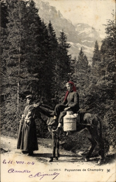 KP Champéry, żony rolników