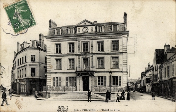 Ak Provins Seine et Marne, Hôtel de Ville