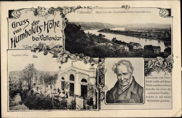 PC Vallendar Rhineland Palatinate, Alexander von Humboldt, Humboldtshöhe