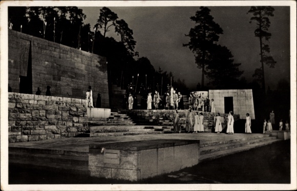 PC Berlin Charlottenburg, entry of Heracles, Dietrich Eckardt stage, Olympia 1936