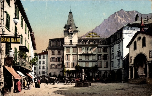 Photo Postcard Suva Fiji, view of the Grand Pacific Hotel