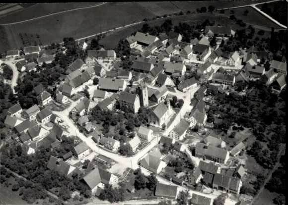 Foto Emerkingen in Württemberg, Fliegeraufnahme