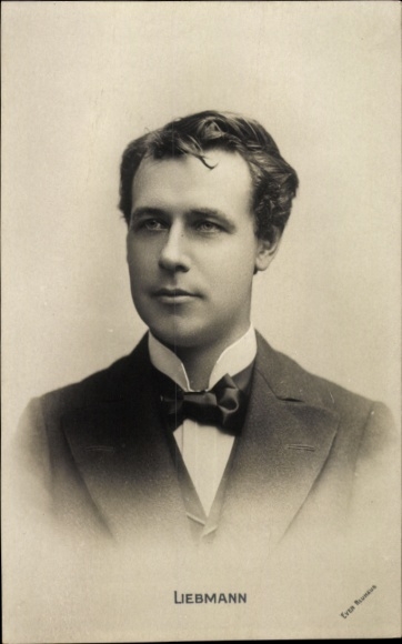Ak Schauspieler Liebmann, Portrait