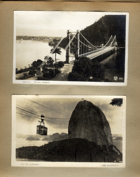 Photo album Brazil Rio Sao Paulo Recife, over 70 original photos around 1940