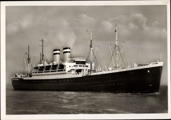 PC express steamer Hansa, North German Lloyd Bremen, photographer Hans Hartz