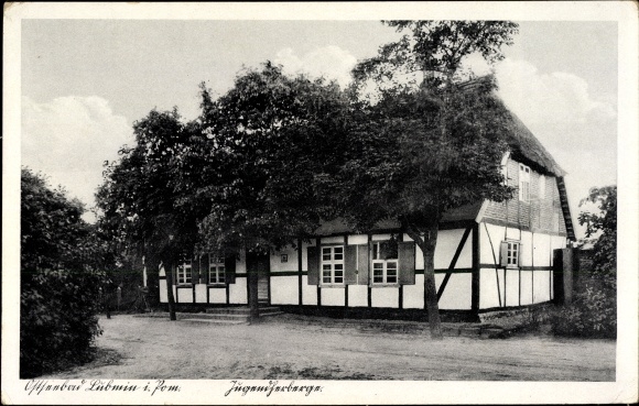 Ak Seebad Lubmin, Außenansicht der Jugendherberge