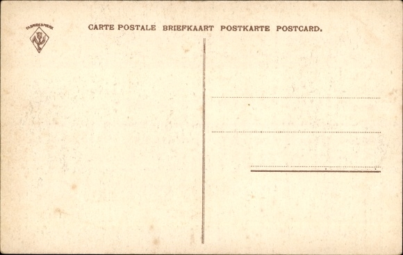 Postcard Netherlands, criminal Frans Rosier in chains on the way to prison