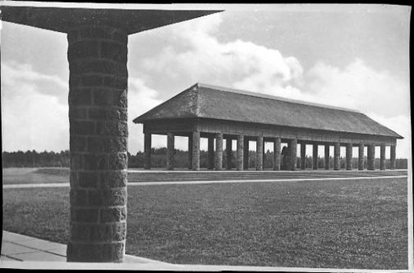 6 Negative Lippehne in der Neumark, Schloss, Kirche, Totalansicht