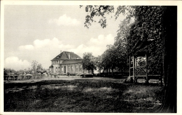 Postcard Offenbach am Main Hessen, Nature Friends House on the Rosenhöhe, house with garden