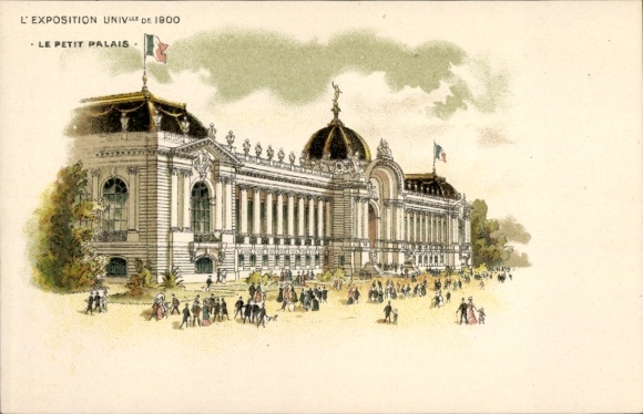 Litho Paris, Weltausstellung 1900, Petit Palais