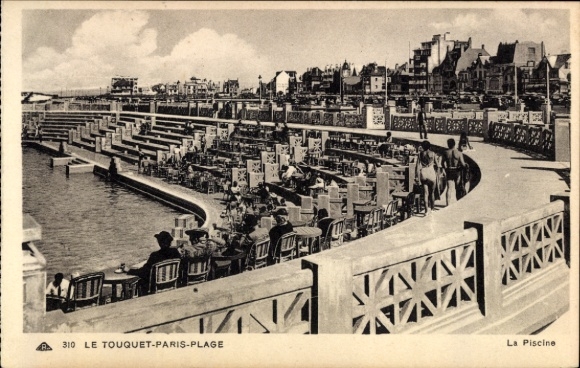 CPA Le Touquet Paris Plage Pas de Calais, La Piscine