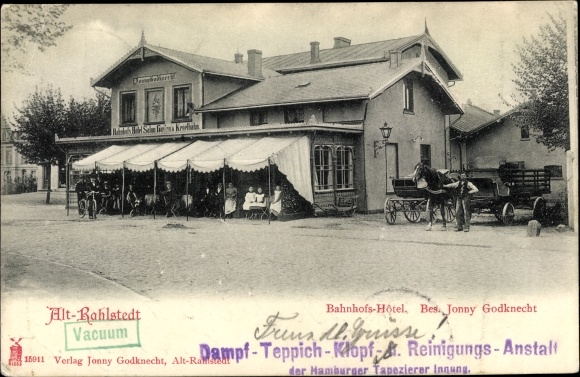 PC Hamburg Wandsbek Rahlstedt, station hotel