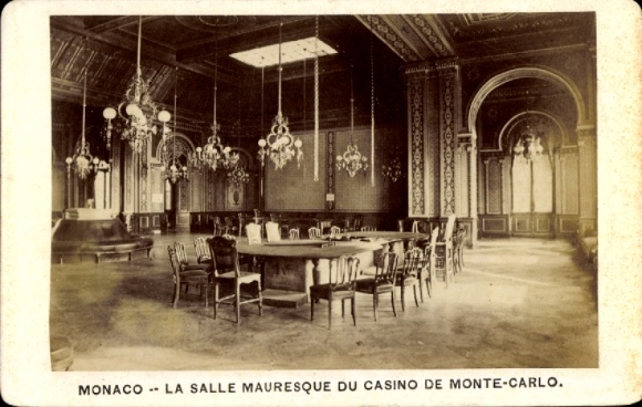 zdjęcie Monte Carlo Monako, Kasyno, Sala Maurów, 1882