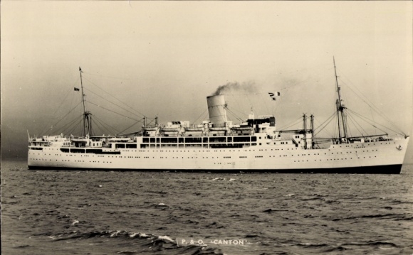 Ak RMS Canton, P&O-lijn