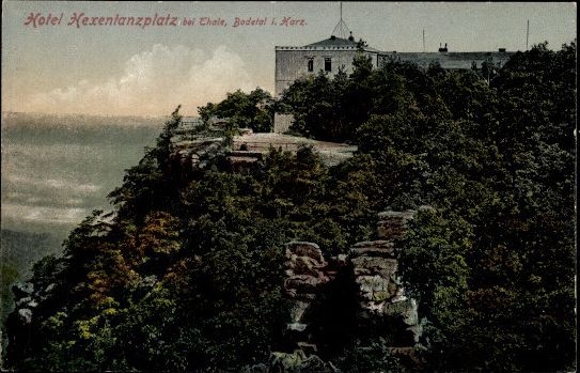 9 alte Ak Bodetal im Harz, Diverse Ansichten