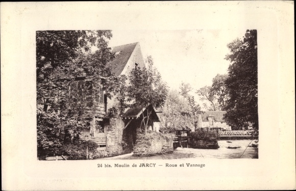 Ak Varennes Jarcy Essonne, Roue et Vannage