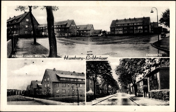 PC Hamburg Bergedorf Lohbrügge, Dünenweg, Richard Linde Weg, Marnitz Straße