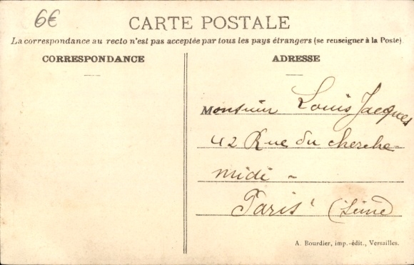 Postcard Poissy Yvelines, L'Abbaye