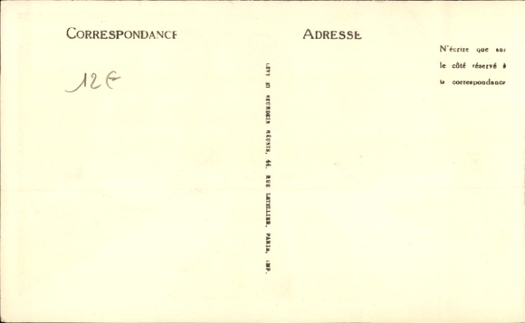 Postcard Bourges-Cher, Gare