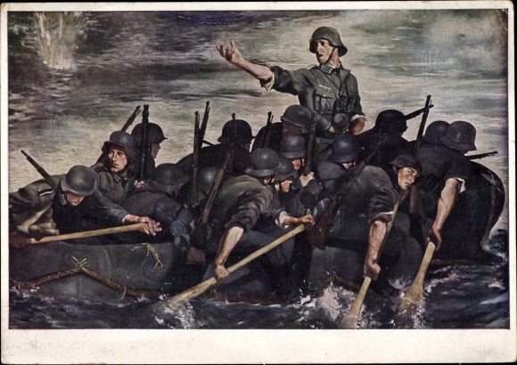 Artist Postcard Padua, Paul Mathias, May 10, 1940, HDK 177