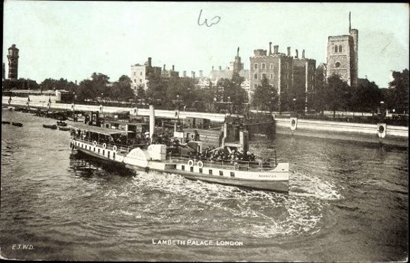 10 alte AK London City England, verschiedene Ansichten