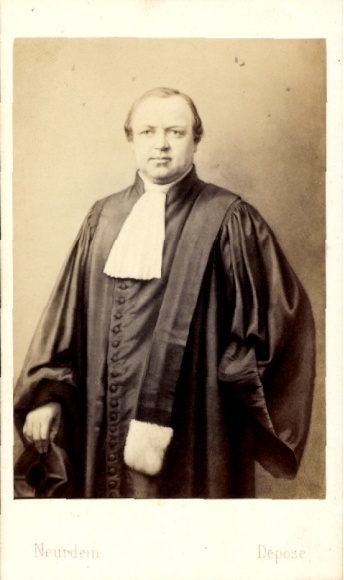 Carte de Visite Charles Lachaud, avocat bonapartiste