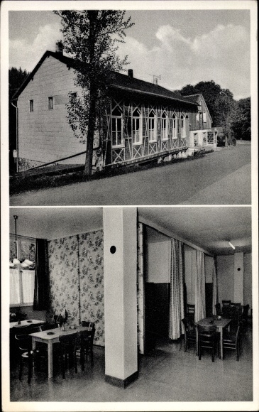 Ak Breckerfeld in Westfalen, Breckerfeld Priorei, Gaststätte Wawziniak, In der Drehe, Innenansicht