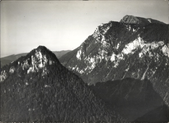 Foto Deutschland, Gebirge, Fliegeraufnahme