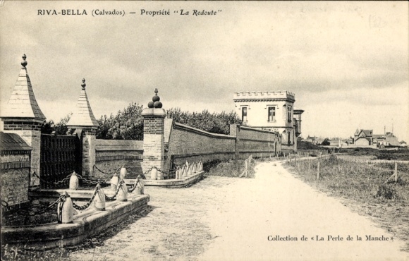Postcard Ouistreham Riva Bella Calvados, La Redoute Estate