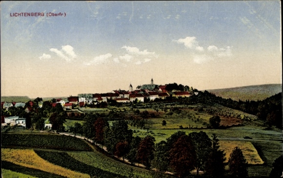 KP Lichtenberg w Górnej Frankonii, widok ogólny