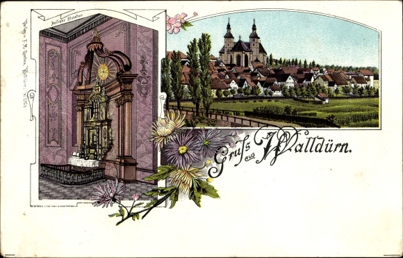 lito Walldürn w dzielnicy Neckar Odenwald, bazylika pielgrzymkowa św. Jerzego, Ołtarz Najświętszej Krwi