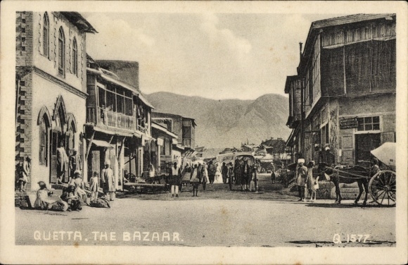 KP Quetta Pakistan, rynek