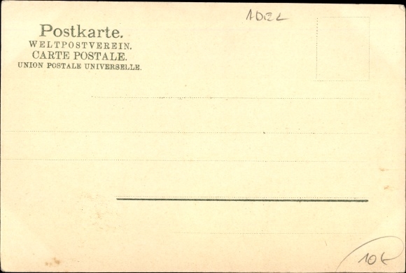 Artist Postcard child foisting affair of Countess Kwielecka in court, Kwielecka trial