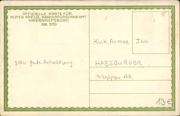 Coat of arms Postcard Hohenberg in Lower Austria, Hohenburg Castle, Zoller, Hohenzollern, Habsburg