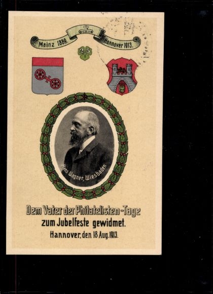 Postwaardestuk Ak PP 27 C198 03, 25e Duitse Filatelistendag 1913