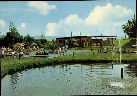 Postcard Kell am See Rhineland Palatinate, amusement park