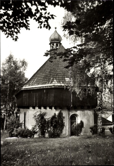 Ansichtkaart Mauersberg Großrückerswalde in het Ertsgebergte, Kreuzkapelle