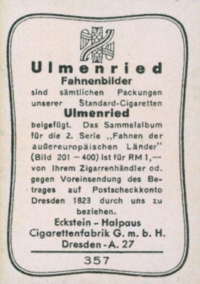 Collection picture Ulmenried flag picture No. 357, Peru, commercial flag