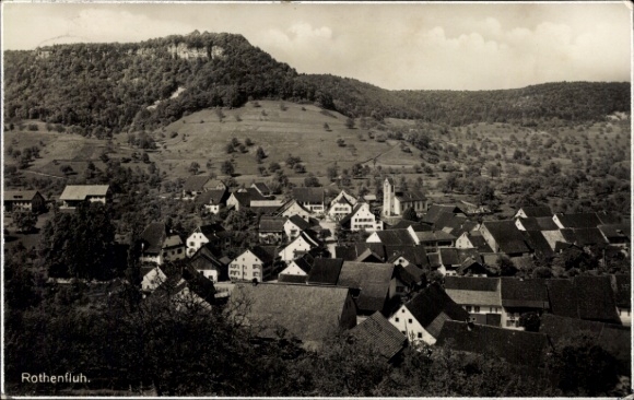 Ak Rothenfluh Kanton Basel Land, Gesamtansicht