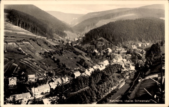 KP Katzhütte w Schwarzatal, widok ogólny