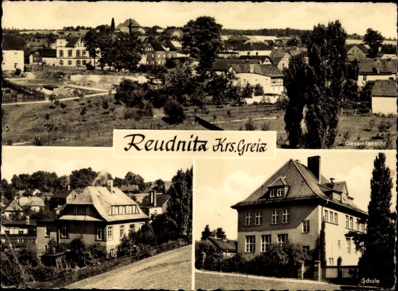 PC Reudnitz Mohlsdorf Teichwolframsdorf Thuringia, general view, school