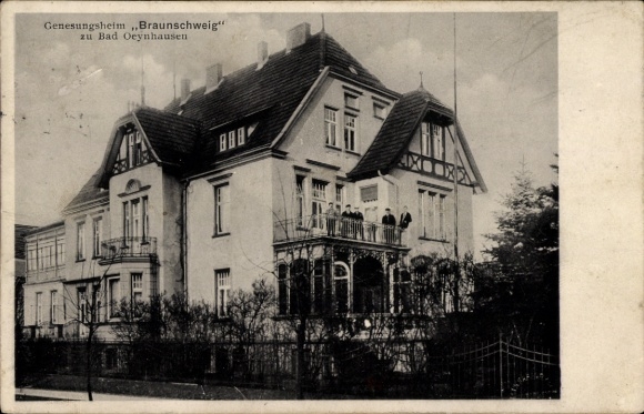 Ak Bad Oeynhausen in Westfalen, Genesungsheim Braunschweig