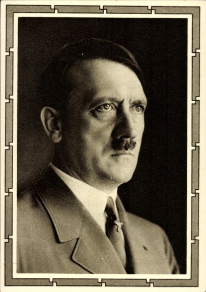 Ganzsachen Ak Führer und Reichskanzler Adolf Hitler, Portrait