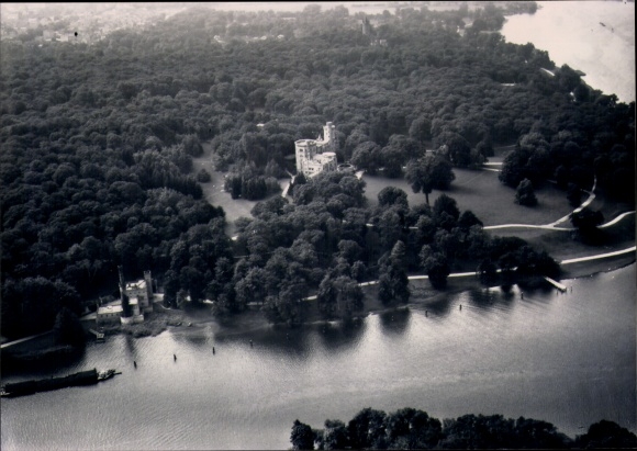 Photo Babelsberg Potsdam in Brandenburg, aerial photograph