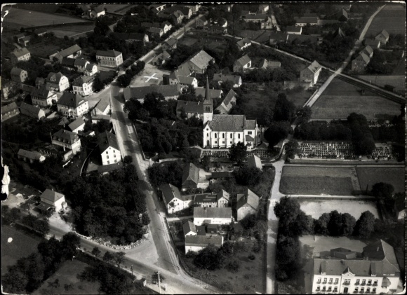 Foto Ottendorf Okrilla Sachsen, Fliegeraufnahme