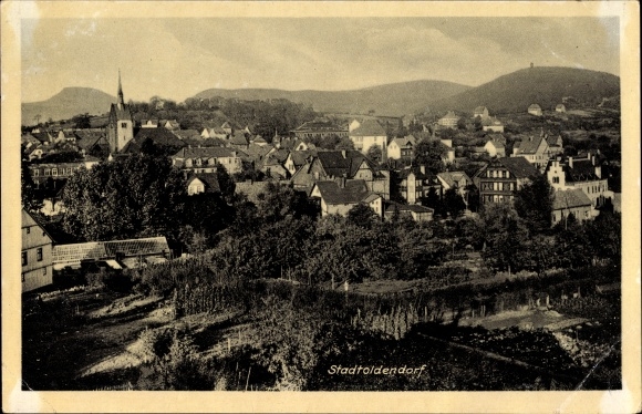 KP Stadtoldendorf w Dolnej Saksonii, widok ogólny wsi